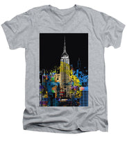 Marilyn Monroe New York City 1 - Men's V-Neck T-Shirt