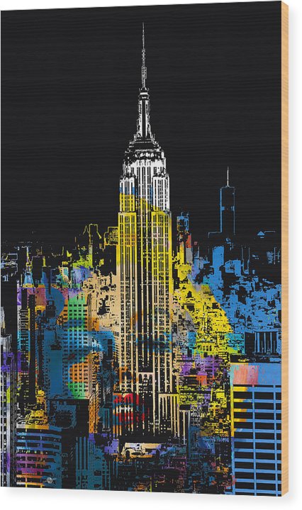 Marilyn Monroe New York City 1 - Wood Print