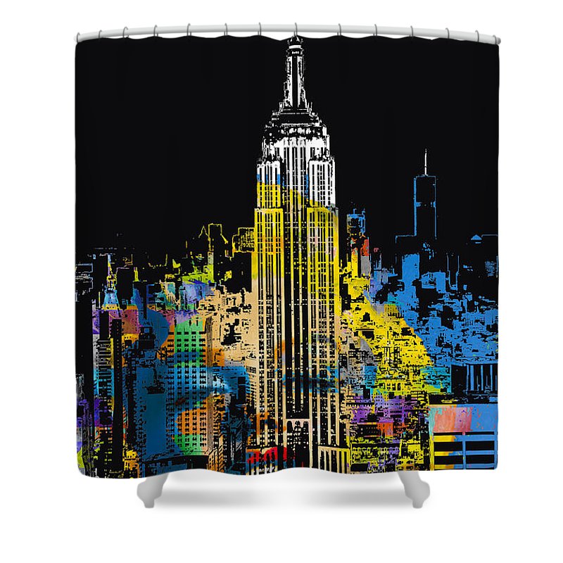 Marilyn Monroe New York City 1 - Shower Curtain
