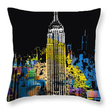 Marilyn Monroe New York City 1 - Throw Pillow