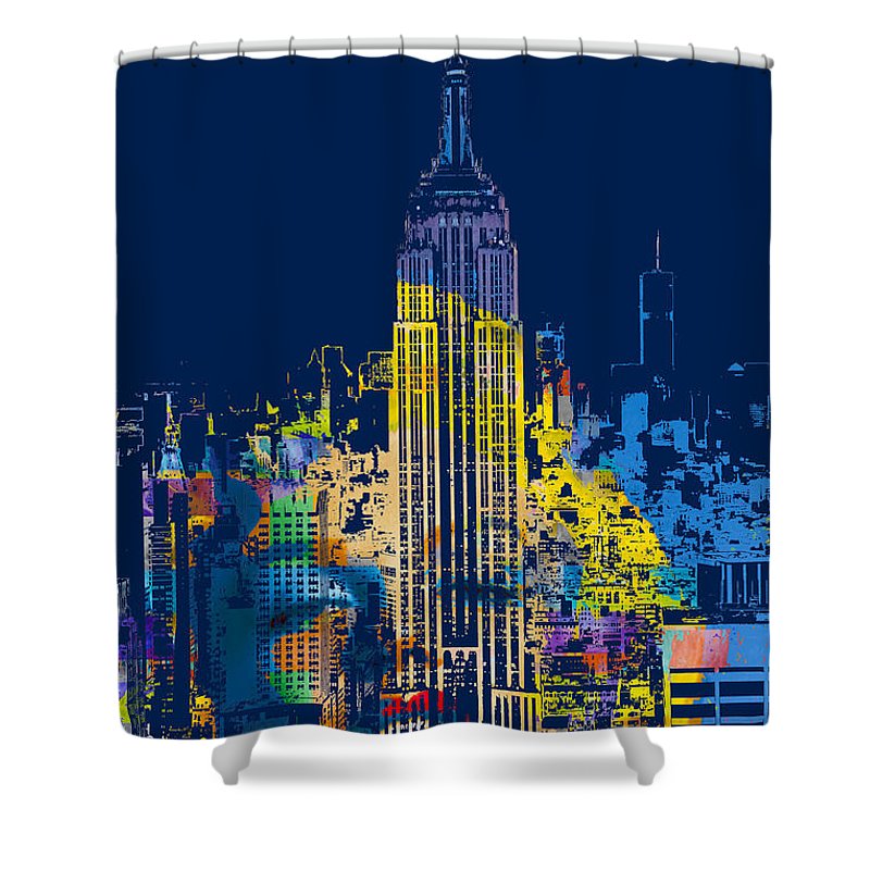 Marilyn Monroe New York City 2 - Shower Curtain