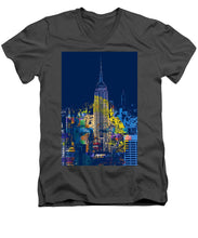 Marilyn Monroe New York City 2 - Men's V-Neck T-Shirt