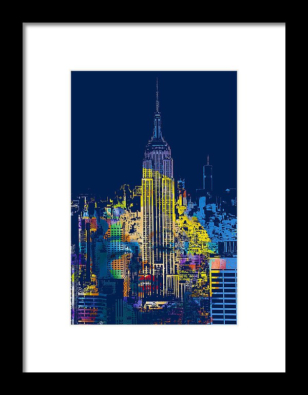 Marilyn Monroe New York City 2 - Framed Print