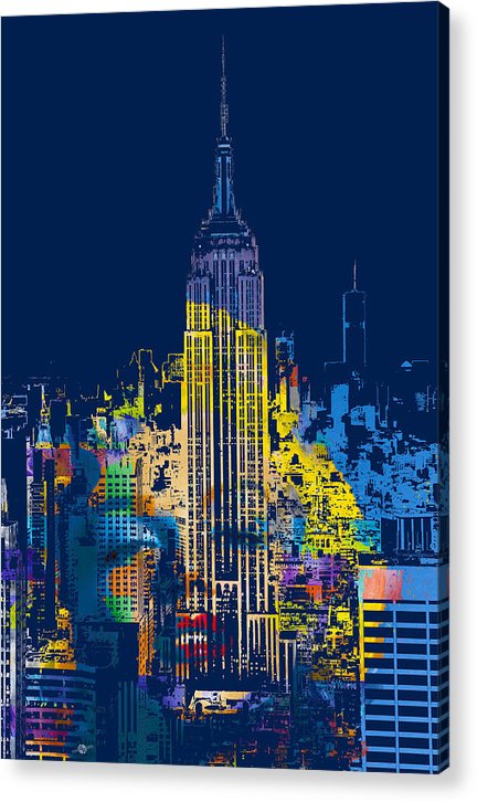 Marilyn Monroe New York City 2 - Acrylic Print