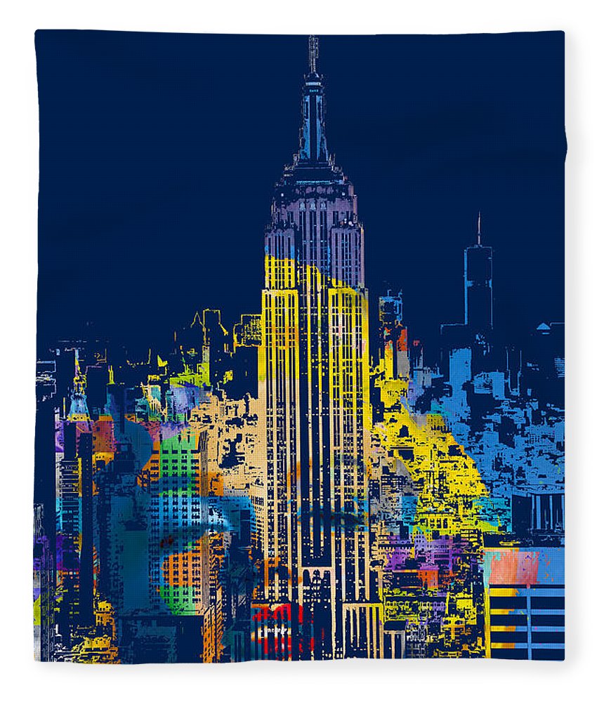 Marilyn Monroe New York City 2 - Blanket
