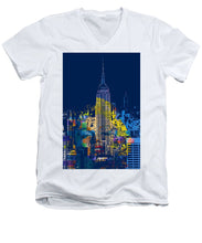 Marilyn Monroe New York City 2 - Men's V-Neck T-Shirt