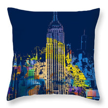 Marilyn Monroe New York City 2 - Throw Pillow