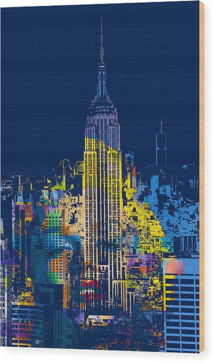 Marilyn Monroe New York City 2 - Wood Print