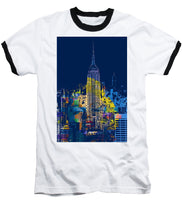 Marilyn Monroe New York City 2 - Baseball T-Shirt