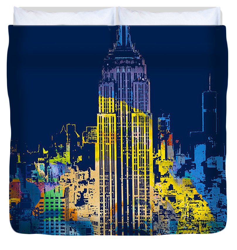 Marilyn Monroe New York City 2 - Duvet Cover