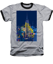 Marilyn Monroe New York City 2 - Baseball T-Shirt