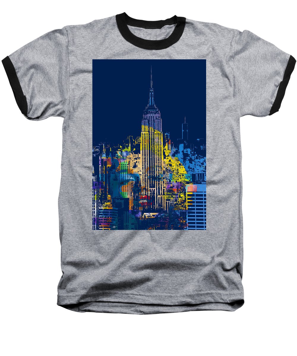 Marilyn Monroe New York City 2 - Baseball T-Shirt