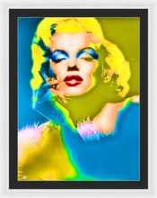 Marilyn Monroe Pop - Framed Print
