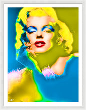 Marilyn Monroe Pop - Framed Print