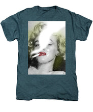 Marilyn Monroe Smokes 2 - Men's Premium T-Shirt