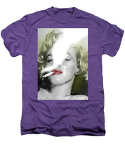 Marilyn Monroe Smokes 2 - Men's Premium T-Shirt