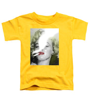 Marilyn Monroe Smokes 2 - Toddler T-Shirt