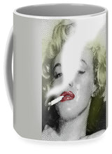Marilyn Monroe Smokes 2 - Mug