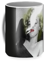 Marilyn Monroe Smokes - Mug