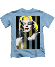 Marilyn Monroe Stripes - Kids T-Shirt
