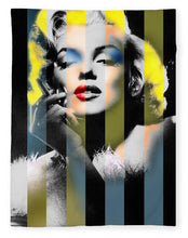 Marilyn Monroe Stripes - Blanket