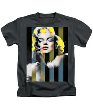 Marilyn Monroe Stripes - Kids T-Shirt