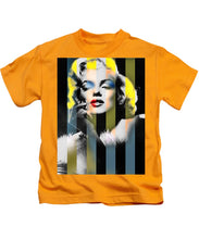 Marilyn Monroe Stripes - Kids T-Shirt