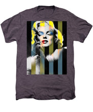 Marilyn Monroe Stripes - Men's Premium T-Shirt