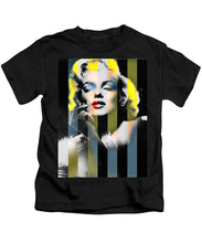 Marilyn Monroe Stripes - Kids T-Shirt