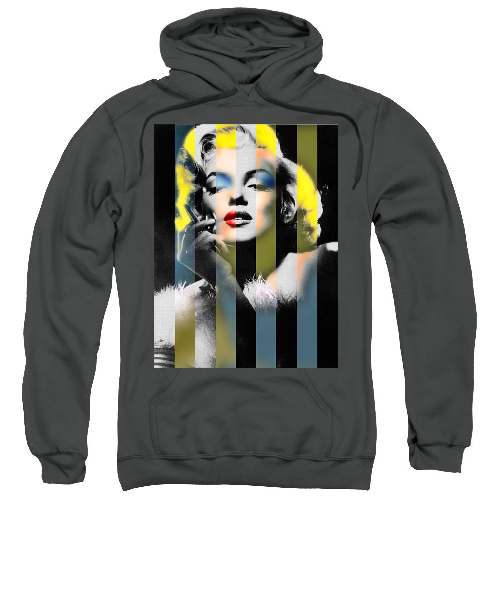 Marilyn Monroe Stripes - Sweatshirt
