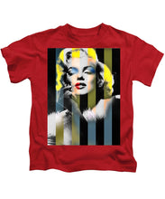 Marilyn Monroe Stripes - Kids T-Shirt