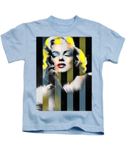 Marilyn Monroe Stripes - Kids T-Shirt
