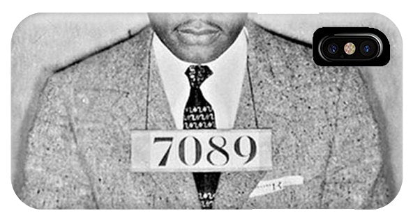 Martin Luther King Jr Mug Shot - Phone Case