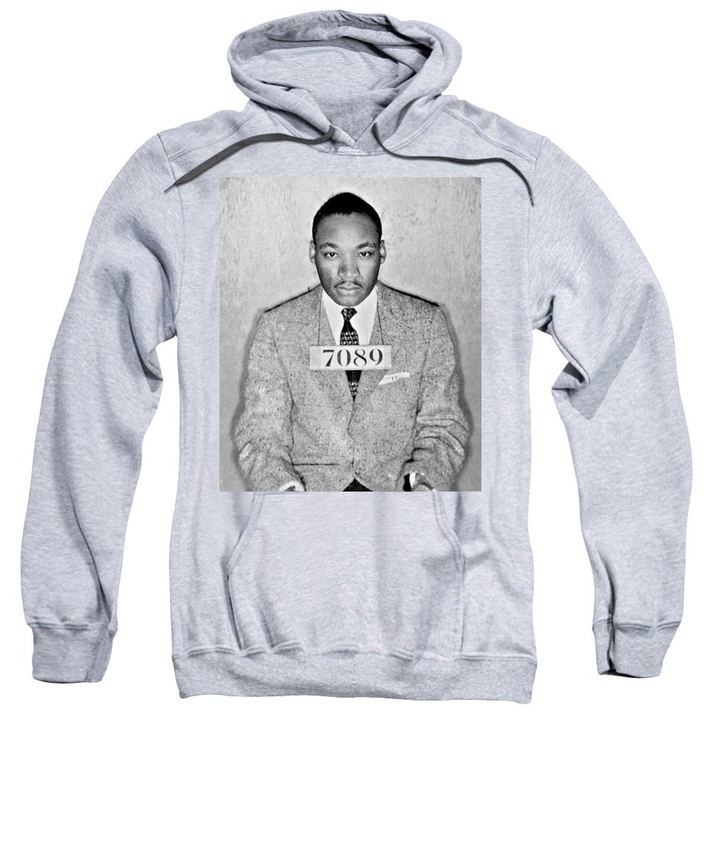 Martin Luther King Jr Mug Shot - Sweatshirt
