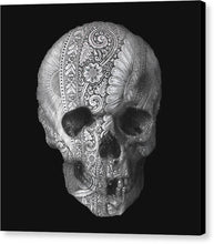 Metal Skull - Canvas Print