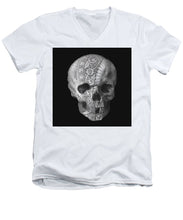 Metal Skull - Men's V-Neck T-Shirt