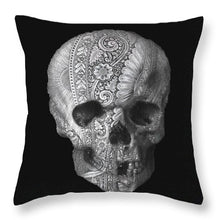 Metal Skull - Throw Pillow
