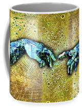 Michelangelo's Creation Of Man - Mug