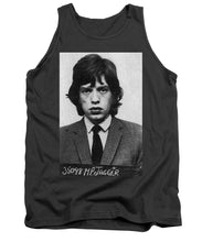 Mick Jagger Mug Shot Vertical - Tank Top