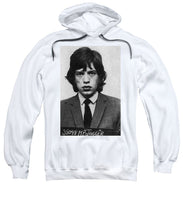 Mick Jagger Mug Shot Vertical - Sweatshirt