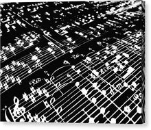 Music Painting - Canvas Print