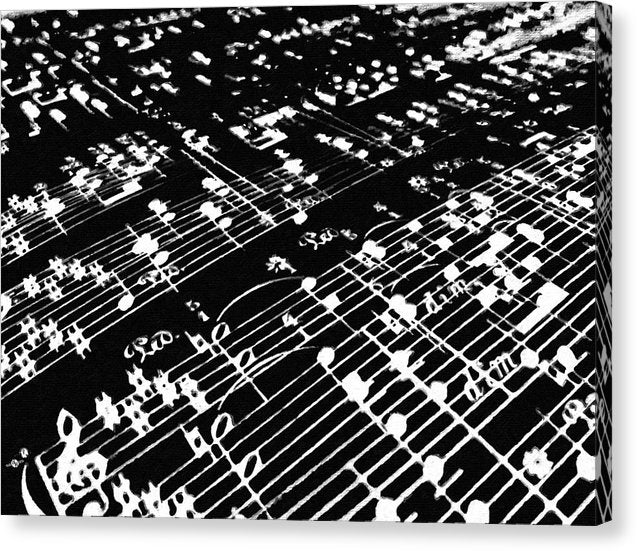 Music Painting - Canvas Print