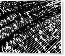 Music Painting - Canvas Print