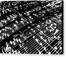 Music Painting - Canvas Print