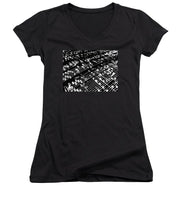 Music Painting - Women's V-Neck (Athletic Fit)