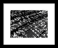 Music Painting - Framed Print