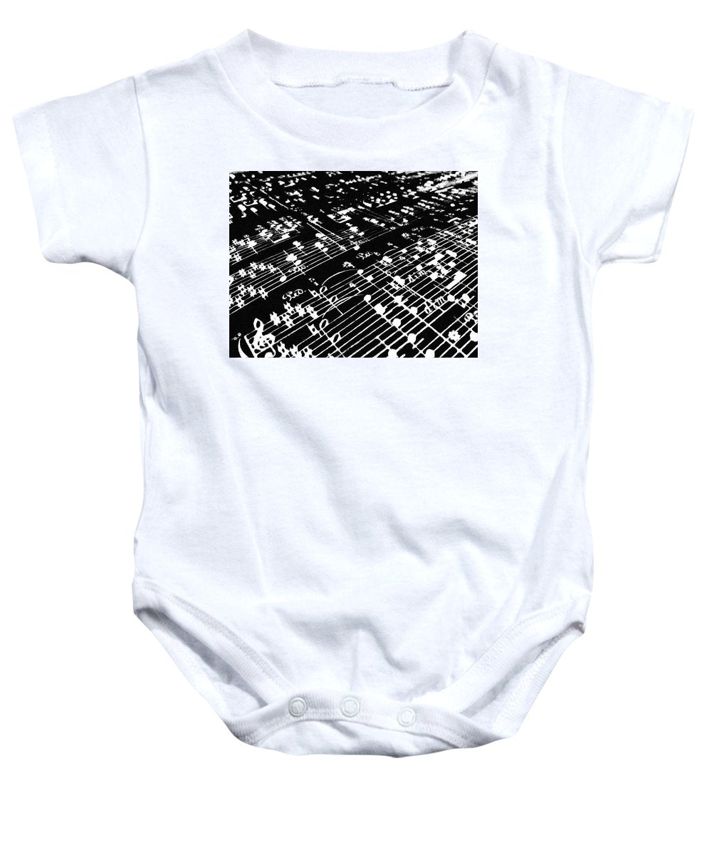 Music Painting - Baby Onesie
