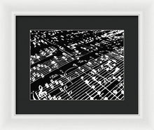 Music Painting - Framed Print