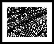 Music Painting - Framed Print
