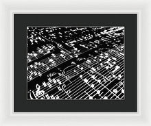 Music Painting - Framed Print